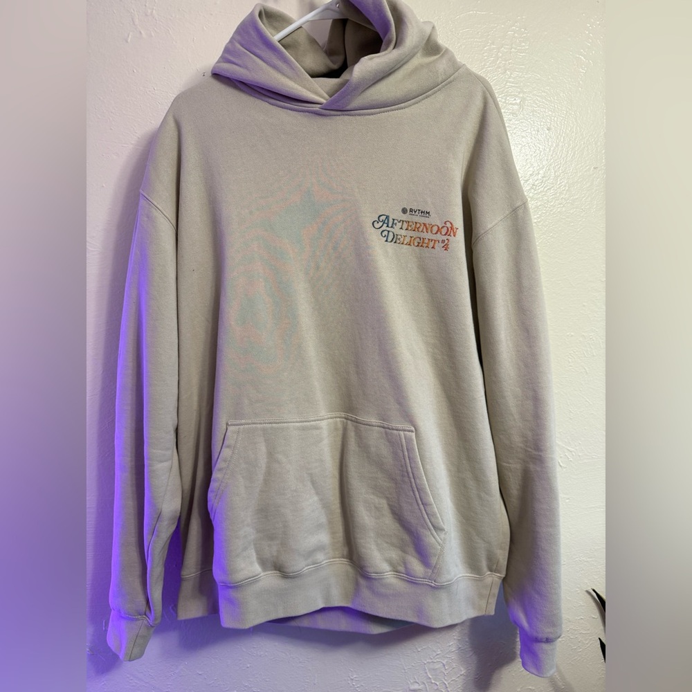 Men's Cream Hoodie
